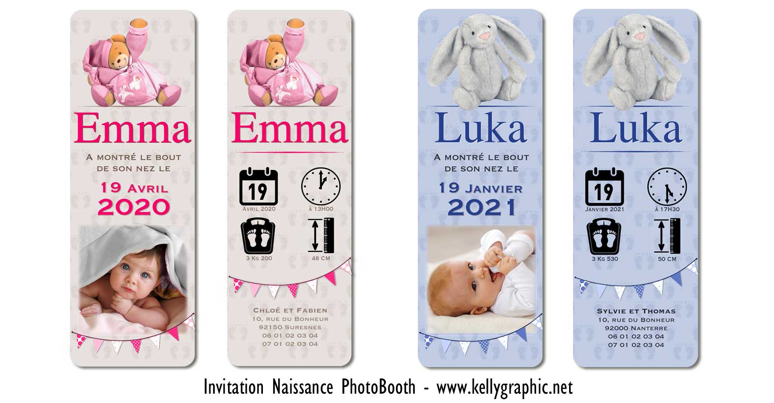 Faire-part naissance bébé photos Faire-part naissance bébé photos