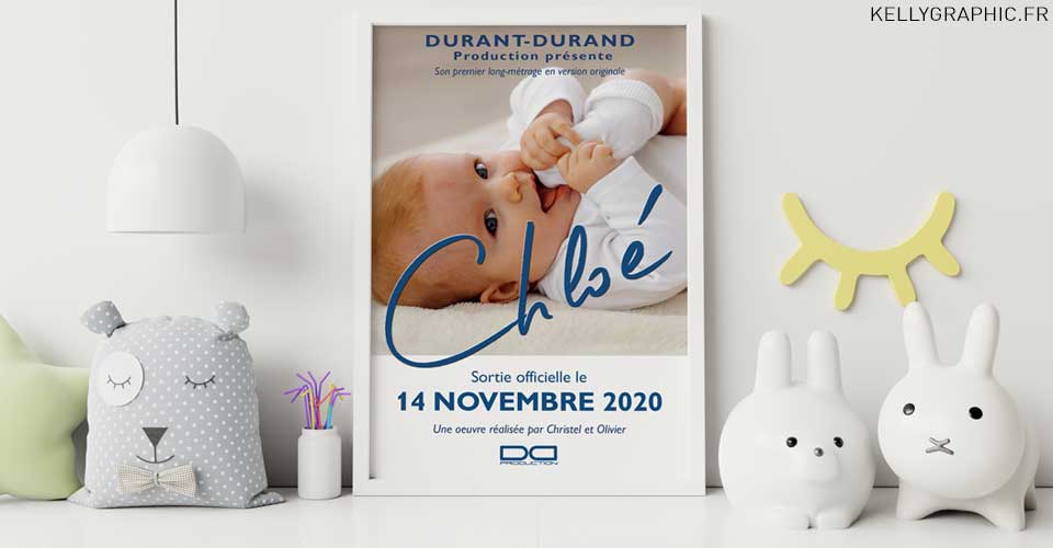 Faire-part naissance bébé film Faire-part naissance bébé film