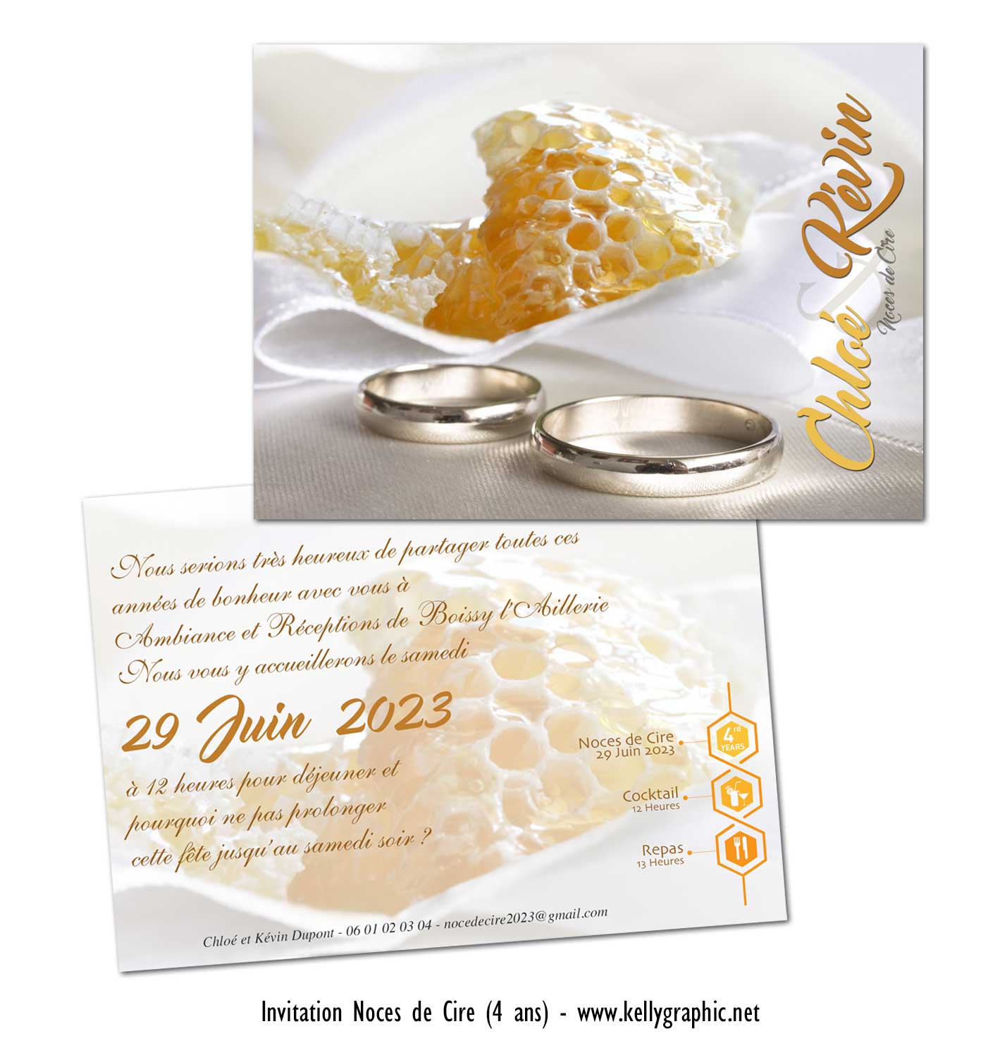 Noces de mariage 4 ans cire Noces de mariage 4 ans cire