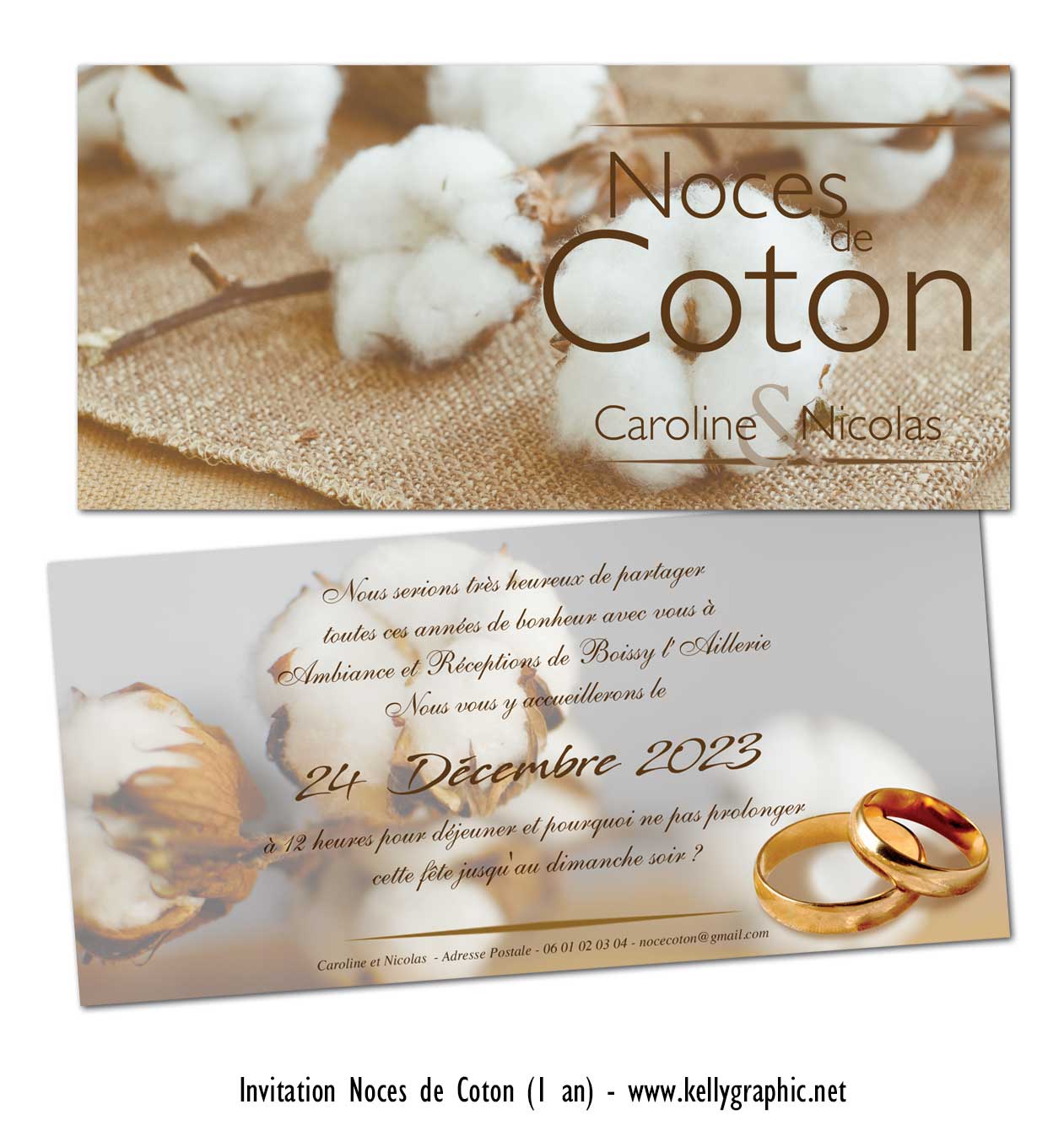Noces de mariage 1 an coton Noces de mariage 1 an coton