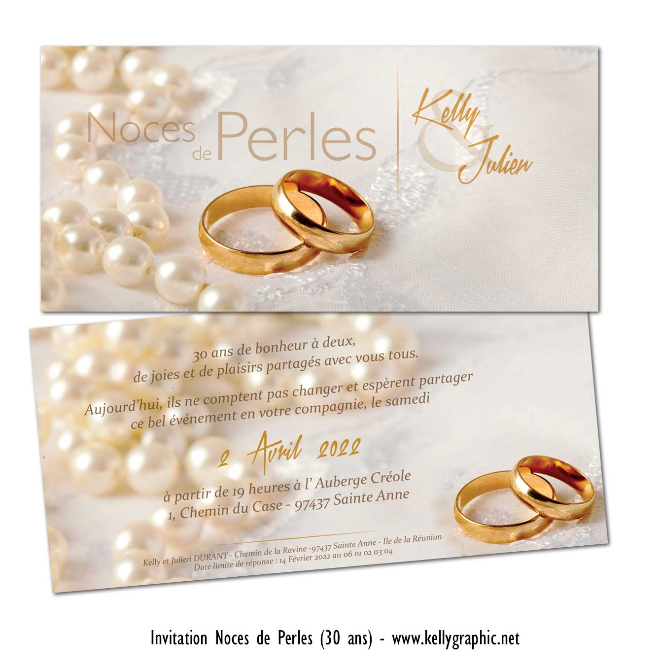 Noces de mariage 30 ans perles Noces de mariage 30 ans perles