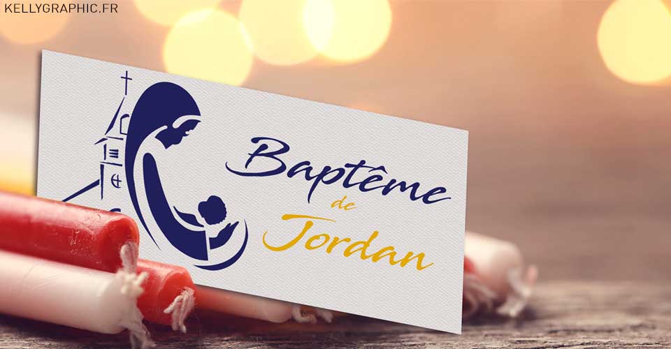 Faire-part religieux baptême église Faire-part religieux baptême église