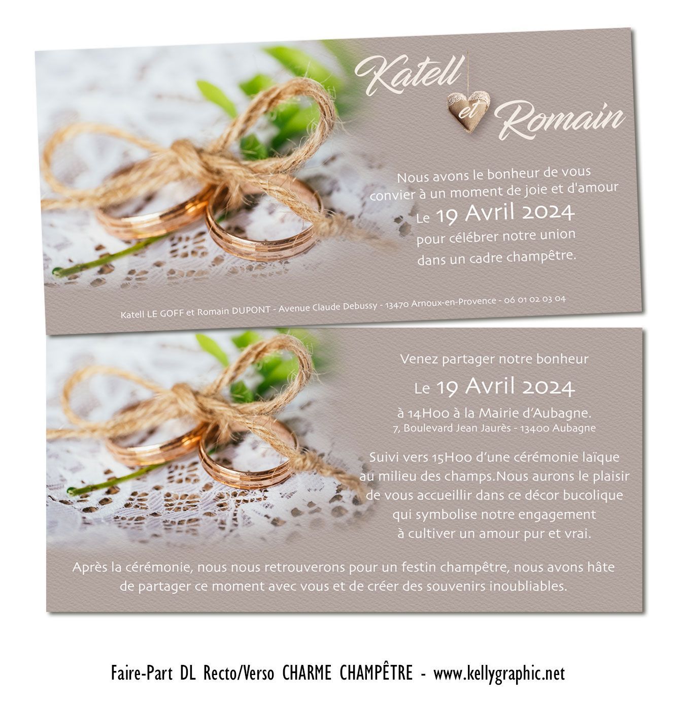 Gamme mariage bucolique campagne chic champêtre Gamme mariage bucolique campagne chic champêtre