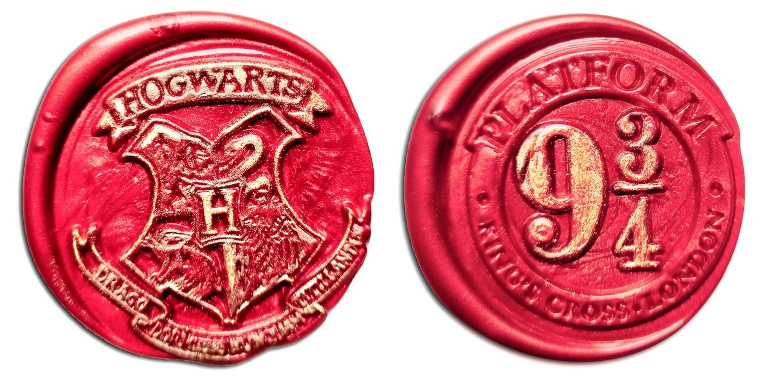 Tampon de cire mariage Harry Potter