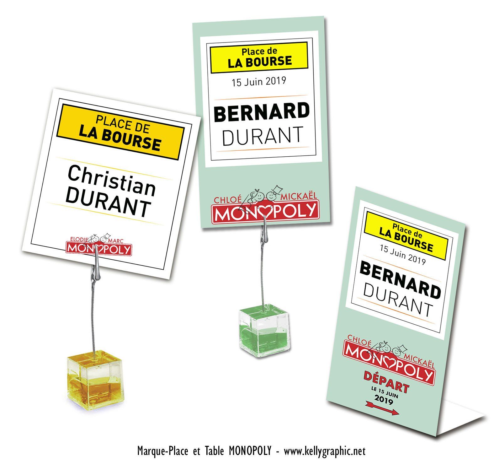 Marques Places Mariage Monopoly Marques Places Mariage Monopoly