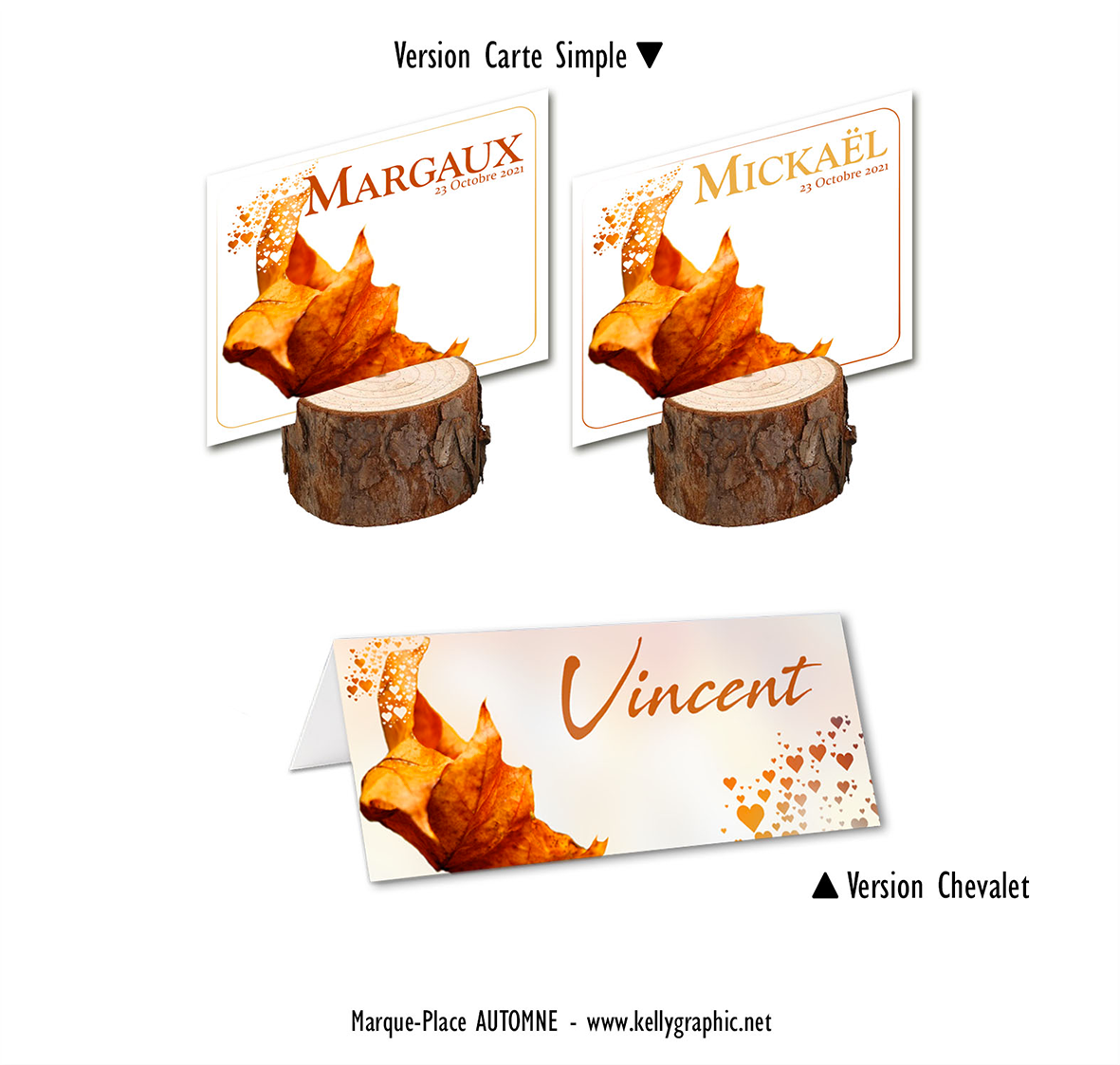 marques places mariage automne marques places mariage automne