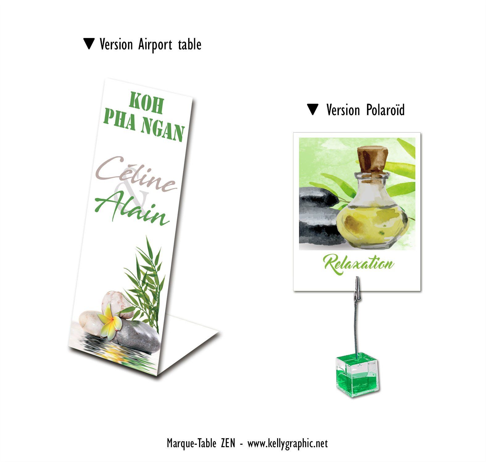 Faire-part mariage Zen Bambou Faire-part mariage Zen Bambou