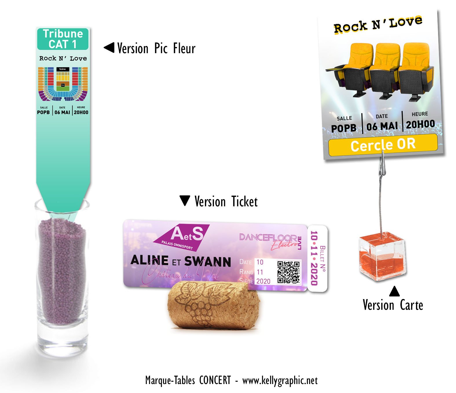 Marques Tables Mariage Musique Concert Marques Tables Mariage Musique Concert