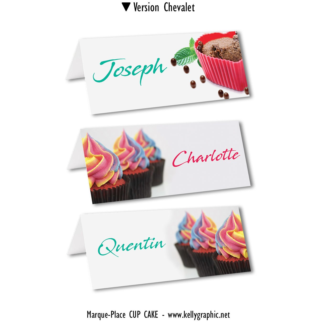 Marque place déco mariage gâteau cupcake Marque place déco mariage gâteau cupcake