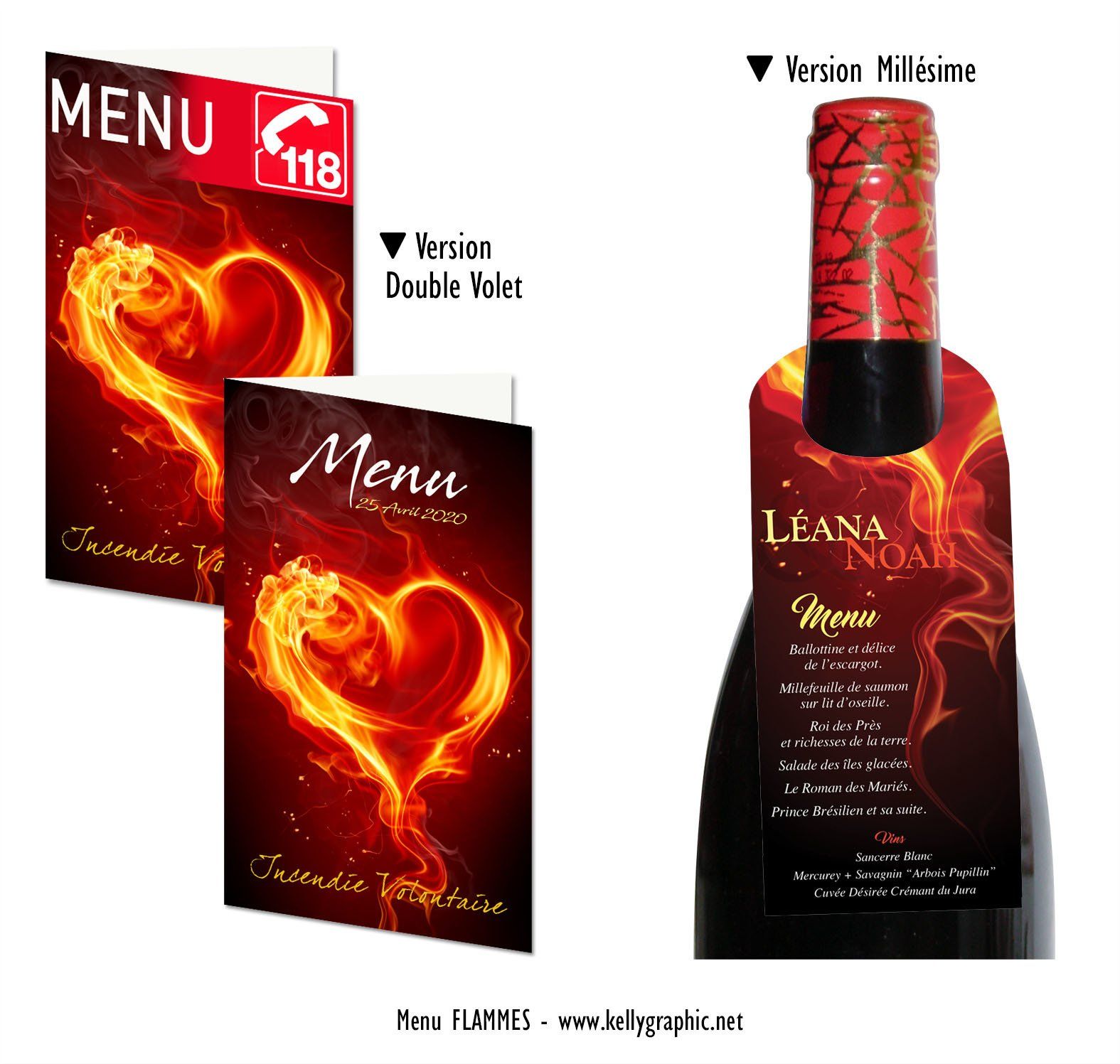 Menus originaux mariage Menus originaux mariage