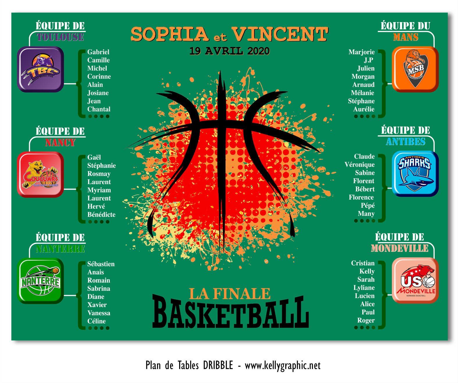 Faire-part Mariage BASKET Faire-part Mariage BASKET