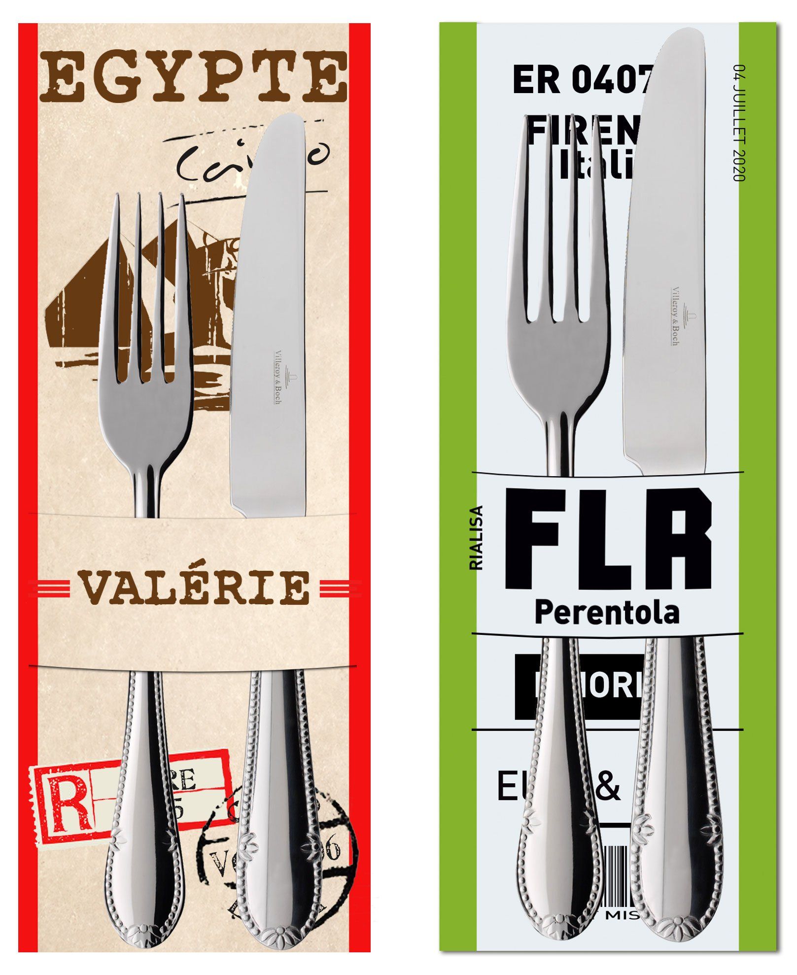 Porte couvert personnalisé pour mariage