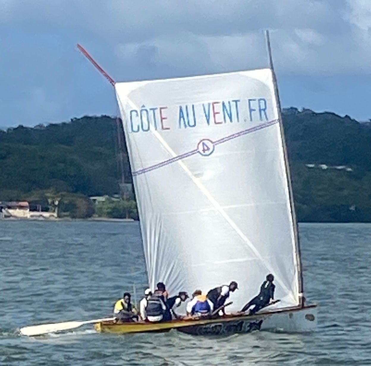 yole traditionnel cote au vent excursion mer martinique