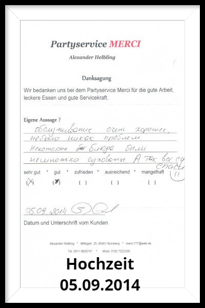 Russische Hochzeit 05.09.2014