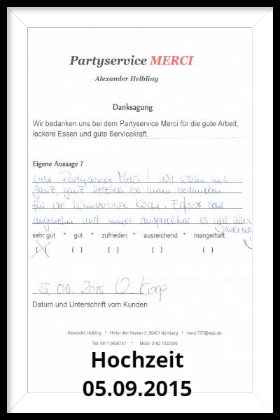 Hochzeit 05.09.2015