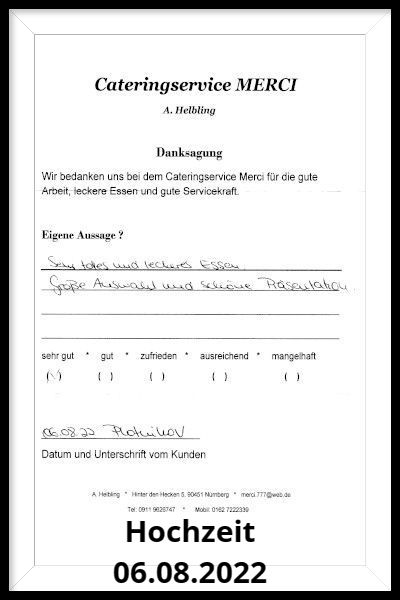 russischer partyservice 06.08.2022