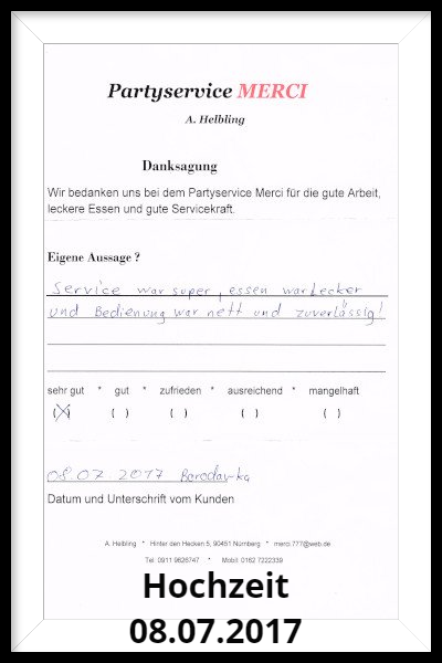 hochzeitsbuffet 08.07.17