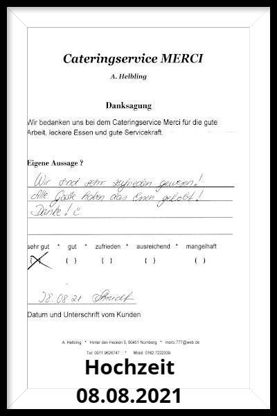 russischer partyservice 08.08..2021