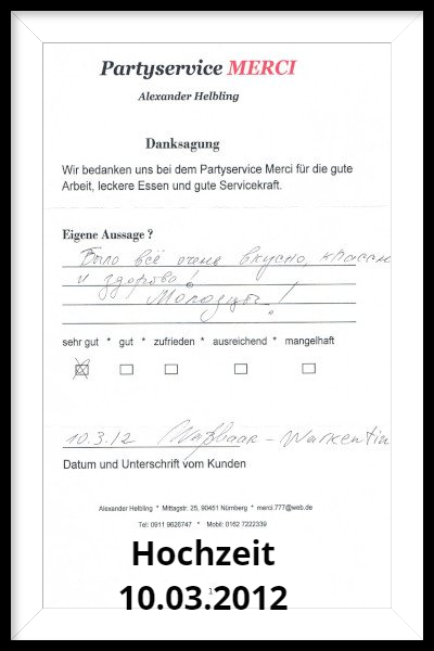 Hochzeit 10.03.2012