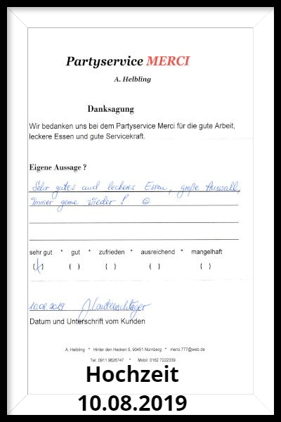 russisches cateringservice 10.08.19