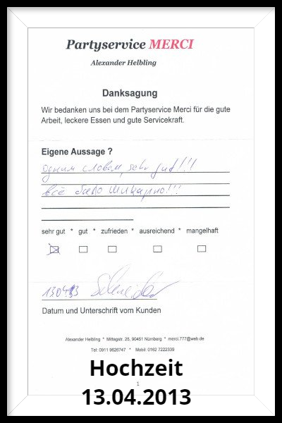 Russische Hochzeit 13.04.2013