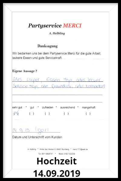 russisches cateringservice 14.09.19