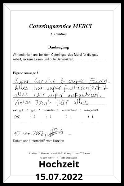 russischer partyservice 15.07.2022