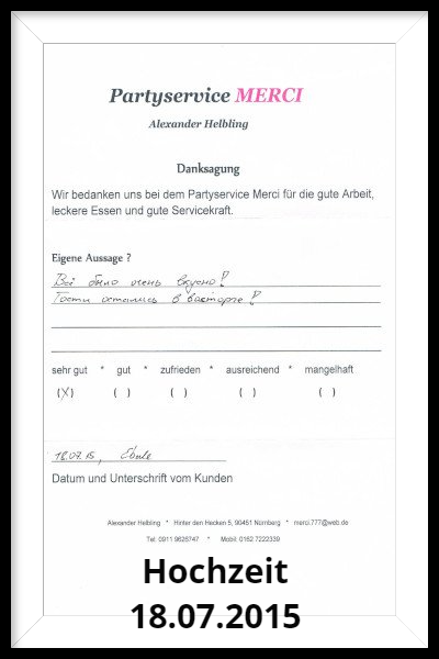 Russische Hochzeit 18.07.2015