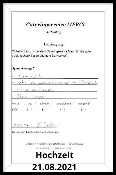 russischer partyservice 21.08..2021