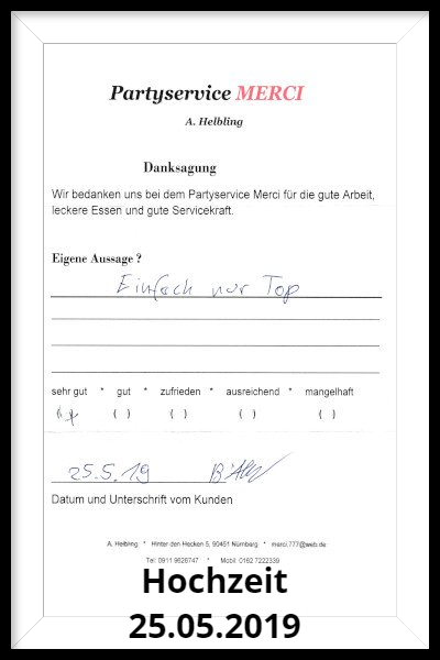 russisches cateringservice 25.05.19