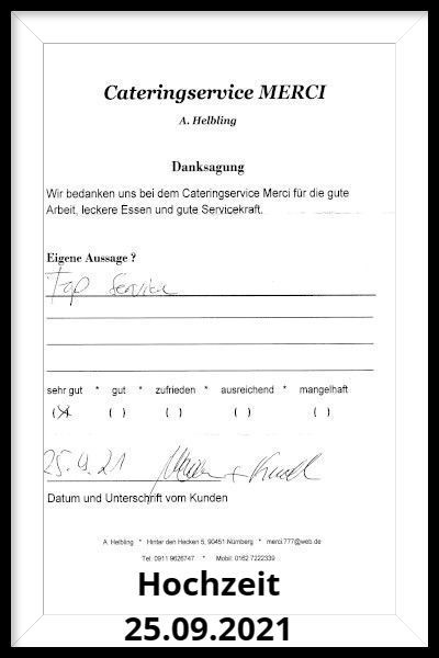 russischer partyservice 25.09.2021