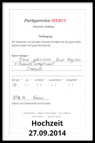 Russische Hochzeit 27.09.2014