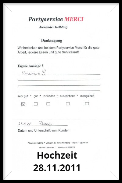 buffet hochzeit 28.11.11