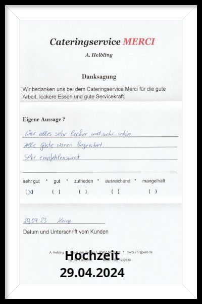 russischer partyservice 29.04.2023