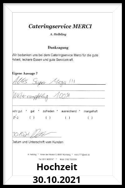 russischer partyservice 30.10.2021