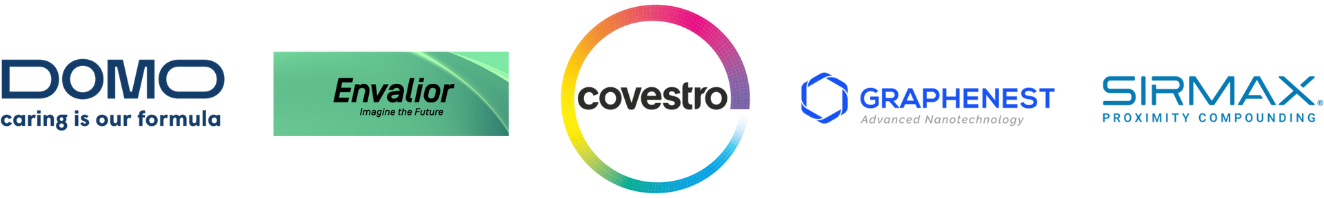 Thank you, sponsors! Sponsors: Domo Envalior Covestro Graphenest Sirmax