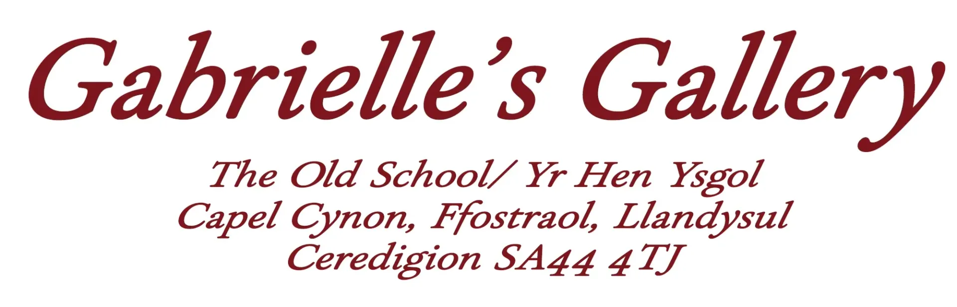 Gabrielle's Gallery address Gabrielle's Gallery Ceredigion