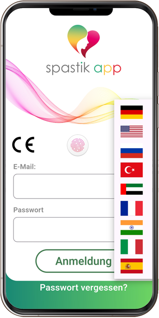 Die Spastik-App für Ihre Gesundheit! Nehmen Sie Ihre Gesundheit selbst in die Hand Die Spastik-App für Ihre Gesundheit!
Nehmen Sie Ihre Gesundheit selbst in die Hand