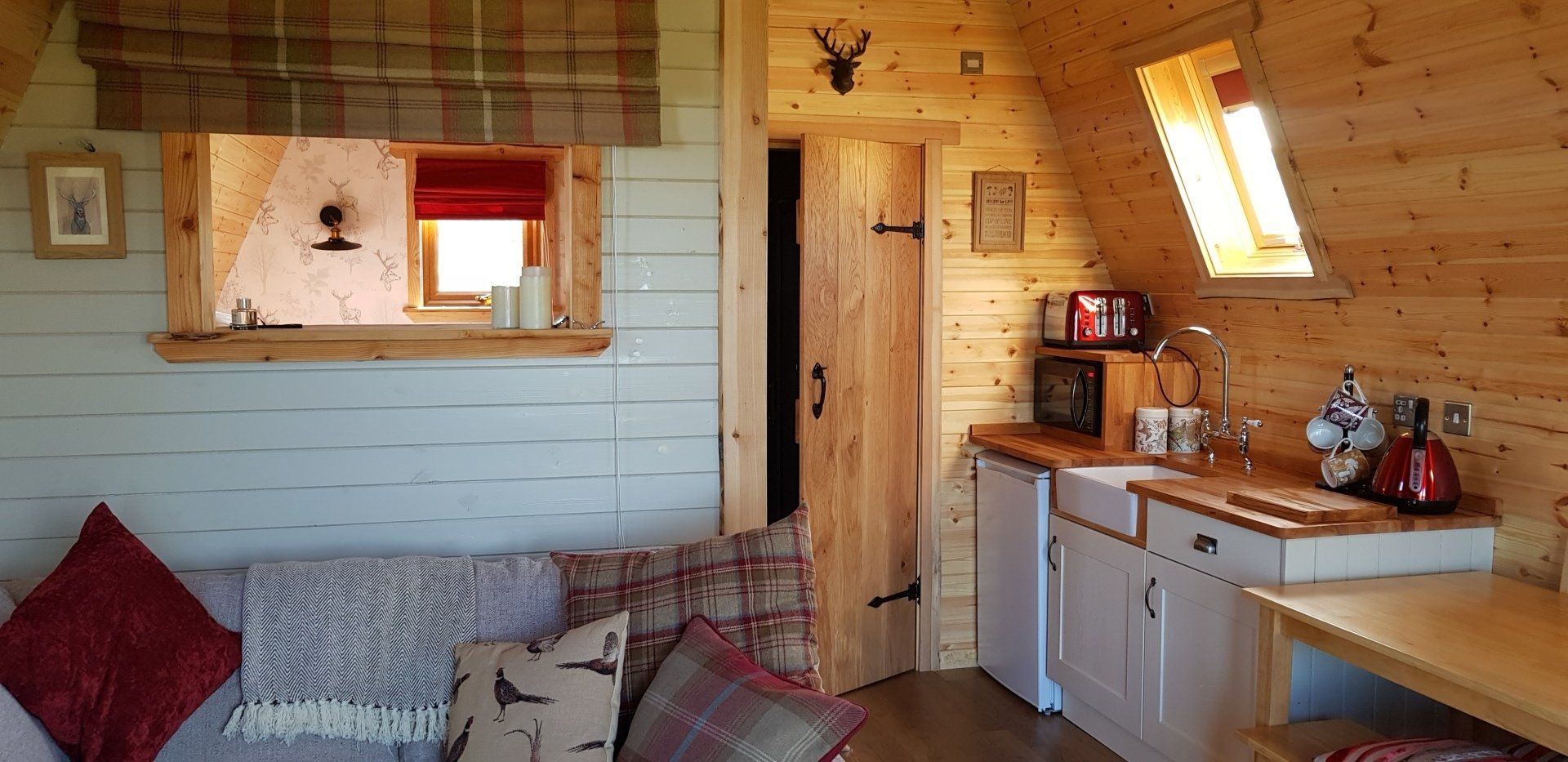 looking at the kitchen heritage pod