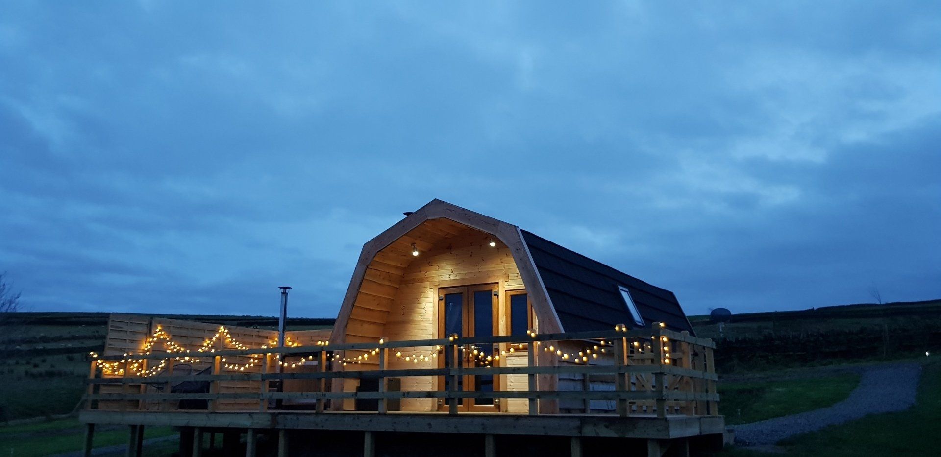 Front of executive pod