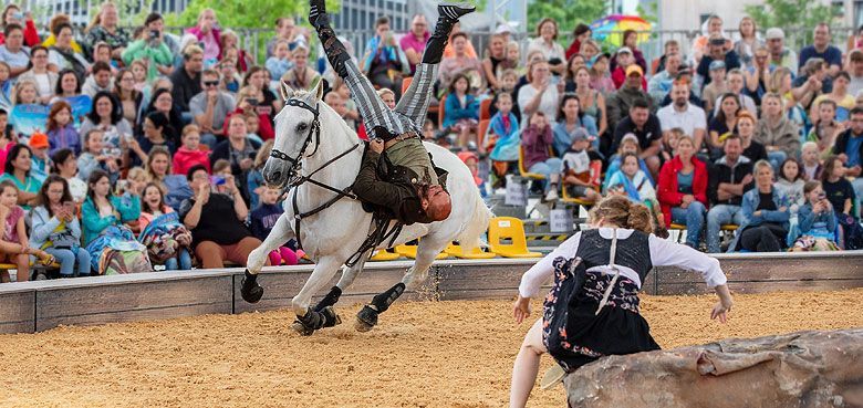 Waghalsiger Trick von CALI Voltige Waghalsiger Trick von CALI Voltige