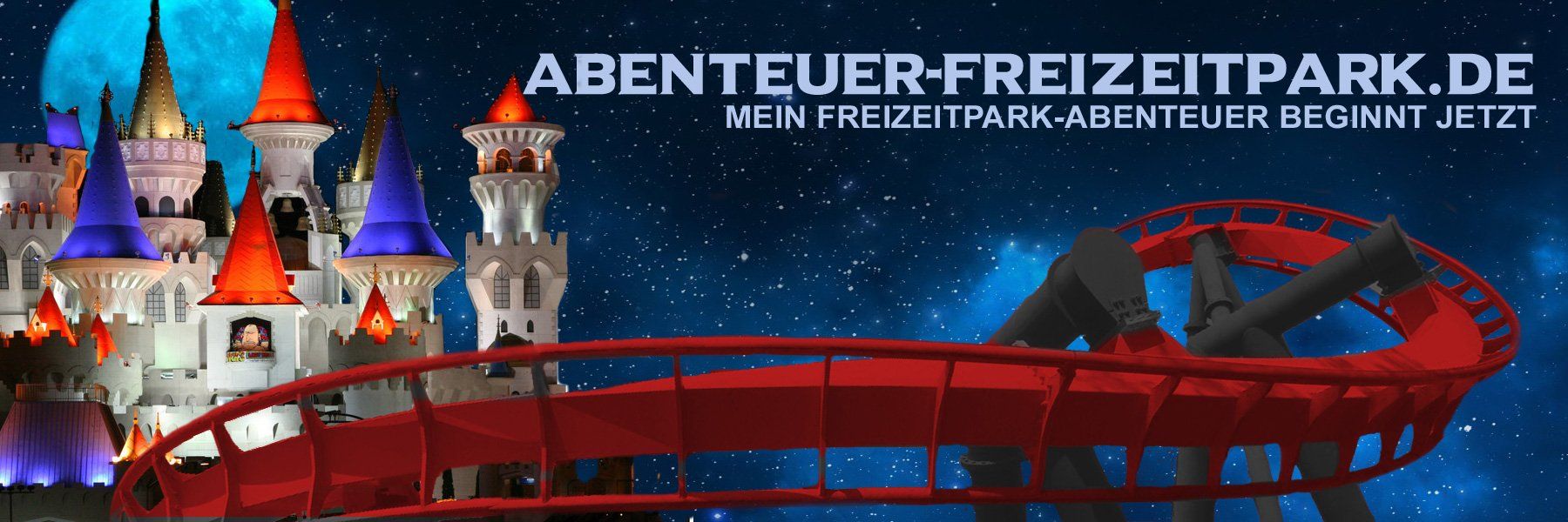 Abenteuer-Freizeitpark-Banner