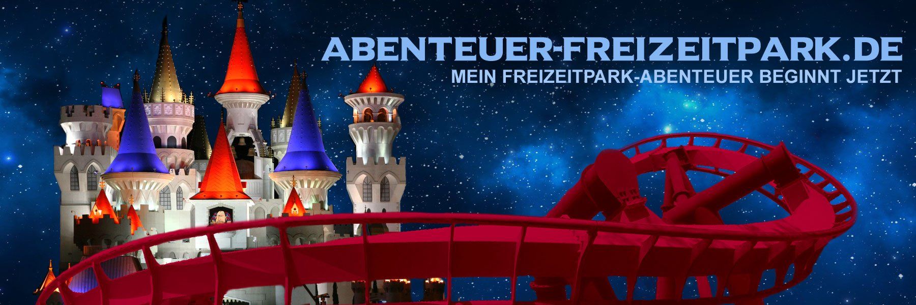 Abenteuer Freizeitpark Banner