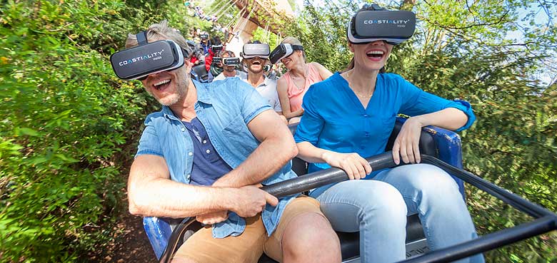Neue VR Attraktion im Europa-Park Rust. Neue VR Attraktion im Europa-Park Rust im Österreichischen Themenbereich.