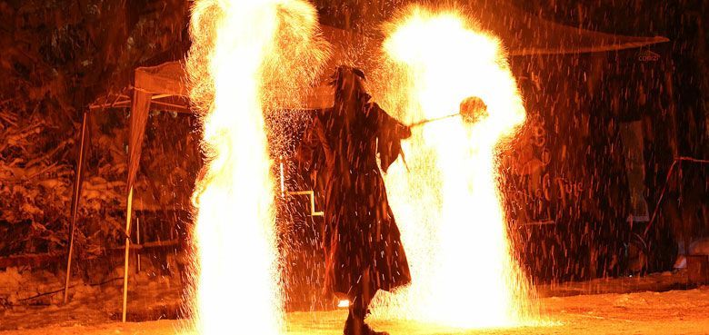 Bayern Park Feuershow Bayern Park Feuershow