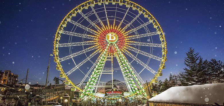 Bellevue-Riesenrad im Europa-Park Das Bellevue-Riesenrad im Europa-Park