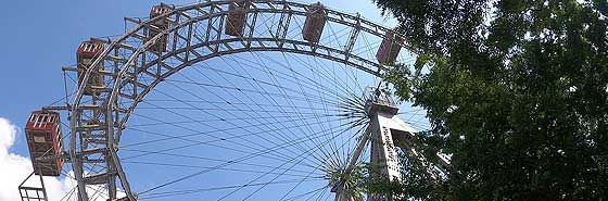 Das Wiener Riesenrad eine zauberhafte Zeitreise in die Vergangenheit. Das Wiener Riesenrad eine zauberhafte Zeitreise in die Vergangenheit