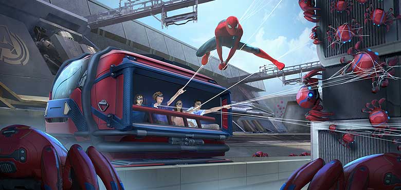 Disney Studios Paris Spider-Man W.E.B. Adventure - 1 Disney Studios Paris Spider-Man W.E.B. Adventure - 1