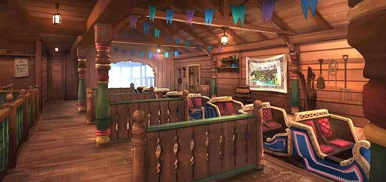 Erste Achterbahn mit Frozen-Thema Die Sliding Sleighs von Wandering Oaken – die weltweit erste Achterbahn mit Frozen-Thema