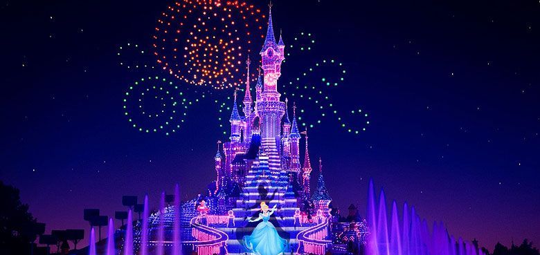 Disneyland Paris die Disney Symphony of Colours